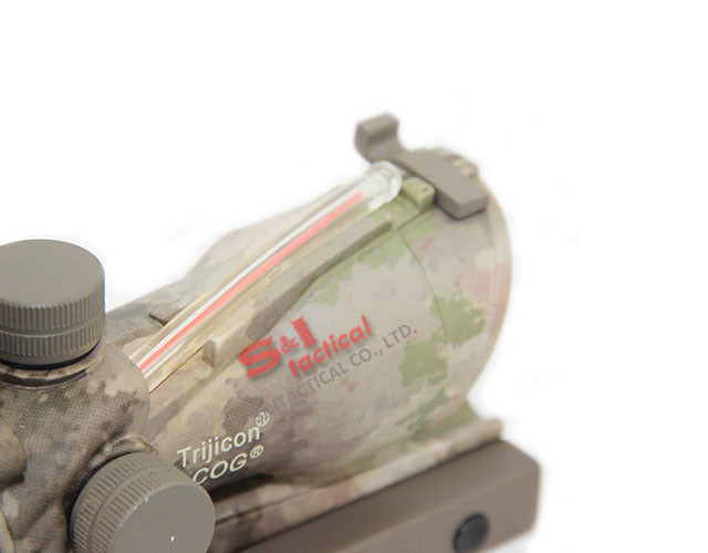 ACOG 4X32 Real Fiber Source Red Illuminated W RMR sight